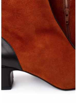 Botin artesanal marrón